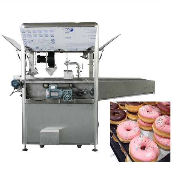 Food Grade 304SS Chocolate Enrobers With Level Sensors And Cooling Tunnel