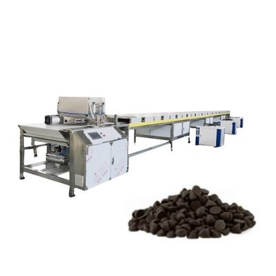80kg/H 서보 모터 1000mm 초콜릿 칩 제조 기계