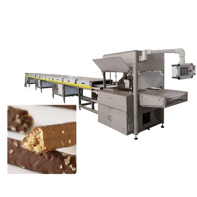 500kg/H 순수한 초콜릿 두 개의 펌프와 함께 1200mm 폭