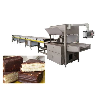 순수한 초콜릿을 위한 400 kg/H 3 온도 존 초콜렛 피막 노선