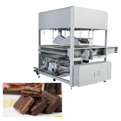 초콜릿 바 500kg/H 1200mm 미니 초콜릿 엔로버