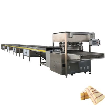 복합 코팅 1000mm 400kg/H 초콜릿 엔로빙 머신