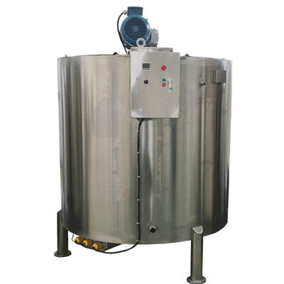 전기 난방 1500L SS304 초콜릿 녹기 탱크 ISO9001