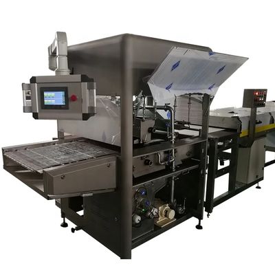 주문 스테인리스 스틸 초콜릿 엔로빙 기계 자동 식품 / 음료 산업 380V / 415V online manufacture