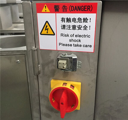 주문 초콜릿 코팅 기계 PLC 제어 패널을 통합하여 정확한 초콜릿 코팅 및 원자재 통제를 제공합니다 온라인 제조