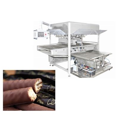 주문 300kg/시간 PLC 소형 초콜릿 코팅 기계 online manufacture